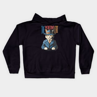 The Detective Cat Kids Hoodie